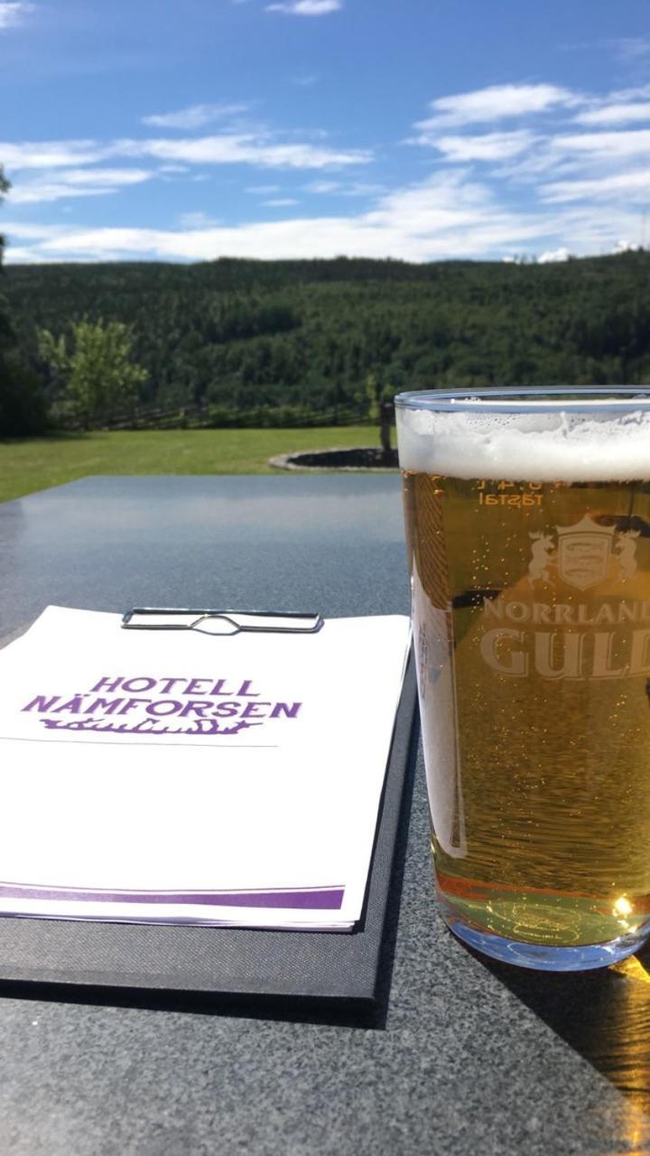 Hotell Restaurang Naemforsen Näsåker Kültér fotó
